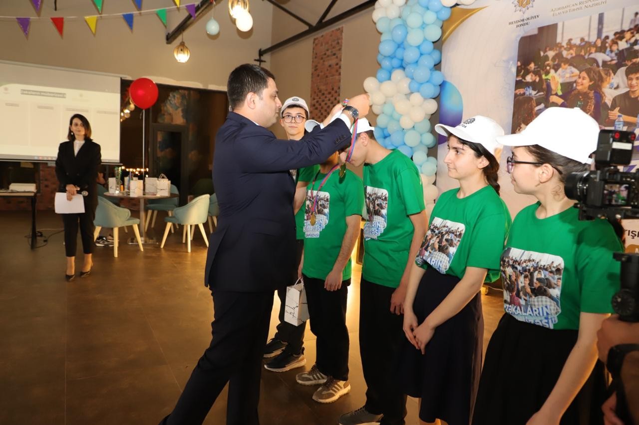 Neftçalada “Zəkaların mübarizəsi” olimpiadasının regional mərhələsi keçirildi - FOTOLAR